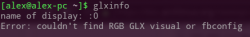 Manjaro KDE Edition: glxinfo