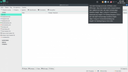 Manjaro KDE Edition: Всплывающая информация по наведению курсора
